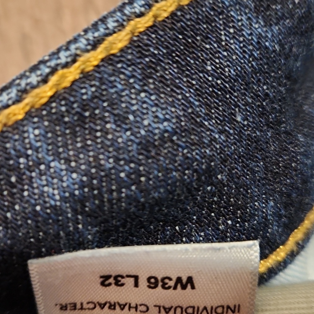 ❤️ LUCKY BRAND 410 ATHLETIC STRAIGHT LEG JEANS, 36 - Picture 8 of 9